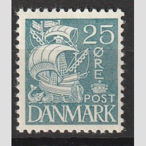 FRIMRKER DANMARK | 1933 - AFA 205 - Karavel 25 re bl Type I - Ubrugt