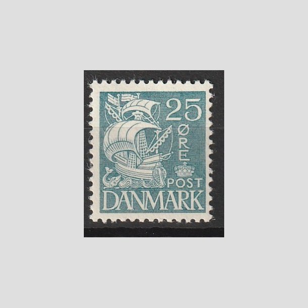 FRIMRKER DANMARK | 1933 - AFA 205 - Karavel 25 re bl Type I - Ubrugt
