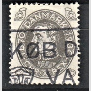 FRIMRKER DANMARK | 1930 - AFA 188 - Chr. X 60 r 8 re gr - Stemplet