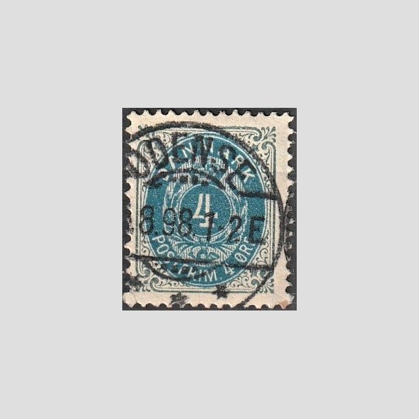 FRIMRKER DANMARK | 1895 - AFA 23B - 4 re gr/bl - Lux Stemplet "ODENSE"