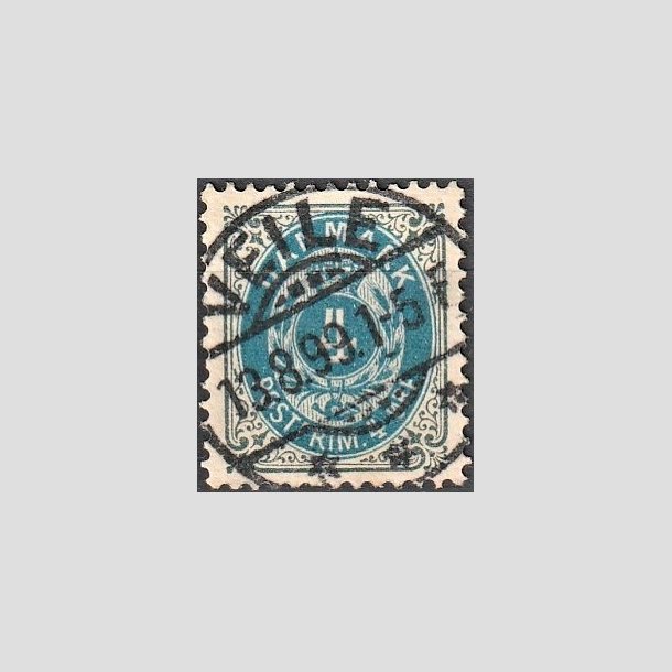 FRIMRKER DANMARK | 1895 - AFA 23B - 4 re gr/bl - Lux Stemplet "VEILE"