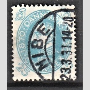FRIMRKER DANMARK | 1930 - AFA 192 - Chr. X 60 r 25 re bl - Stemplet 