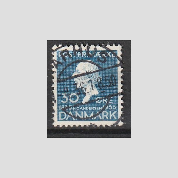 FRIMRKER DANMARK | 1935 - AFA 228 - H. C. Andersen 30 re bl - Lux Stemplet "AARHUS"