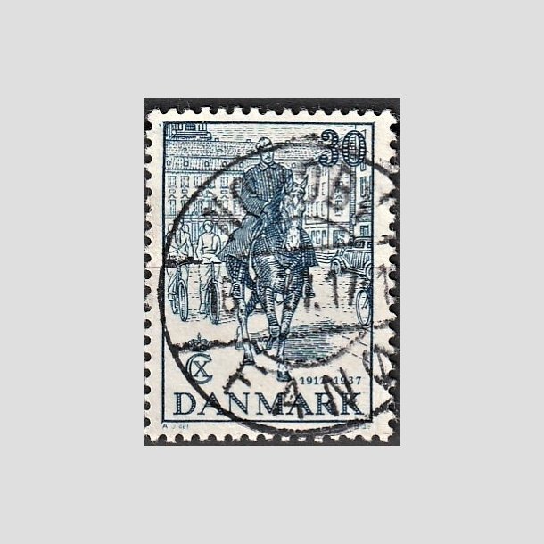 FRIMRKER DANMARK | 1937 - AFA 242 - Chr. X 25 re jubilum 30 re bl - Lux Stemplet "NORDBY FAN"