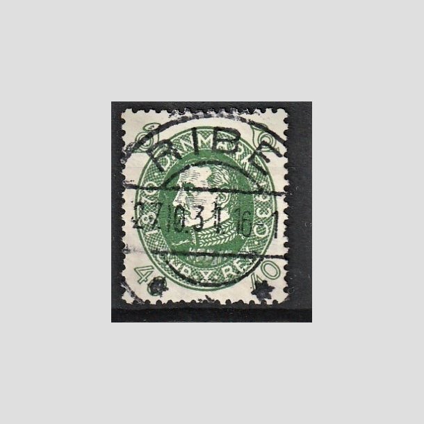 FRIMRKER DANMARK | 1930 - AFA 195 - Chr. X 60 r 40 re grn - Lux Stemplet "RIBE"