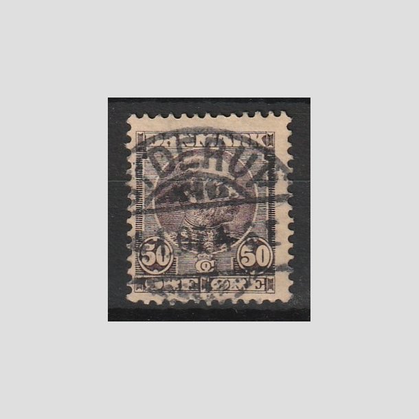 FRIMRKER DANMARK | 1904-05 - AFA 50 - Chr. IX 50 re lilla - Lux Stemplet "JYDERUP"