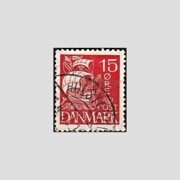 FRIMRKER DANMARK | 1927 - AFA 169 - Karavel 15 re rd - Lux Stemplet "HOLSTEBRO"