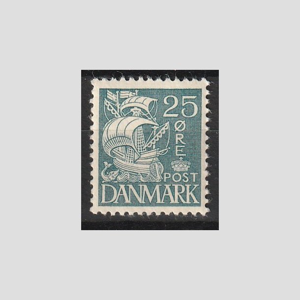 FRIMRKER DANMARK | 1933 - AFA 205 - Karavel 25 re bl Type I - Postfrisk