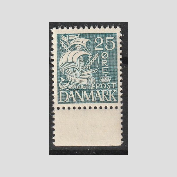 FRIMRKER DANMARK | 1933 - AFA 205 - Karavel 25 re bl Type I - Postfrisk