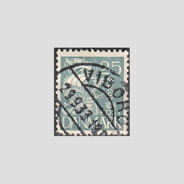 FRIMRKER DANMARK | 1933 - AFA 205 - Karavel 25 re bl Type I - Lux Stemplet "VIBORG"