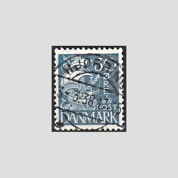 FRIMRKER DANMARK | 1934 - AFA 215 - Karavel 30 re bl Type I - Lux Stemplet "HJRRING"