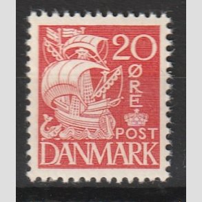 FRIMRKER DANMARK | 1940 - AFA 258 - Karavel 20 re rd Type II - Postfrisk