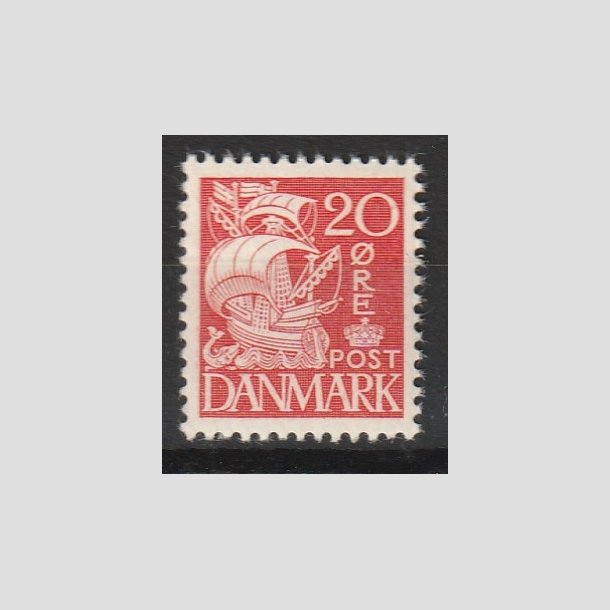 FRIMRKER DANMARK | 1940 - AFA 258 - Karavel 20 re rd Type II - Postfrisk