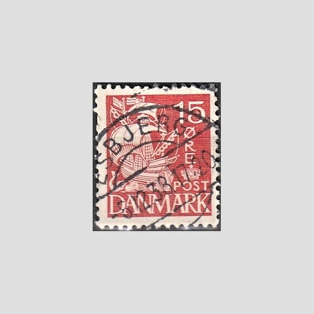 FRIMRKER DANMARK | 1937-40 - AFA 203b - Karavel 15 re rd Type II - Lux Stemplet "ESBJERG"