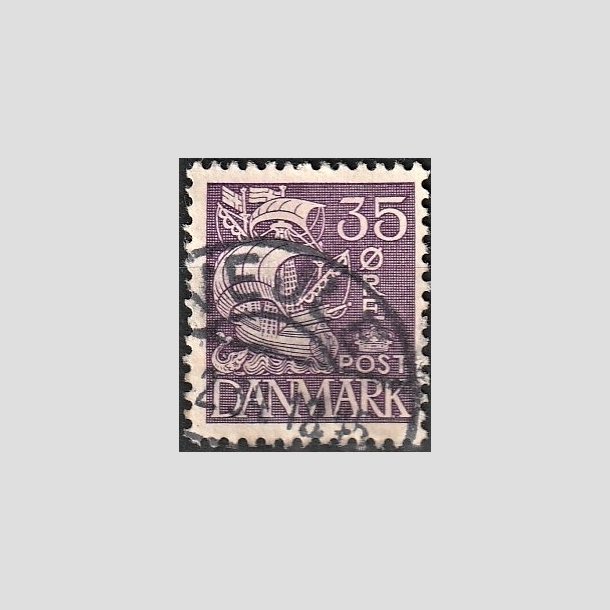 FRIMRKER DANMARK | 1933 - AFA 207 - Karavel 35 re violet Type I - Lux Stemplet "VEJLE"