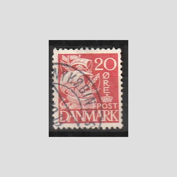 FRIMRKER DANMARK | 1940 - AFA 258 - Karavel 20 re rd Type II - Lux Stemplet "NYKBING"