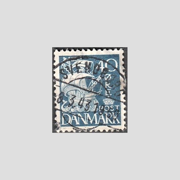 FRIMRKER DANMARK | 1940 - AFA 260 - Karavel 40 re bl Type II - Lux Stemplet "SVENDBORG"