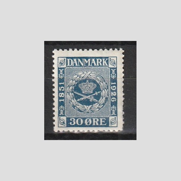 FRIMRKER DANMARK | 1926 - AFA 156 - Frimrkets 75 rs jubilum 30 re bl - Postfrisk