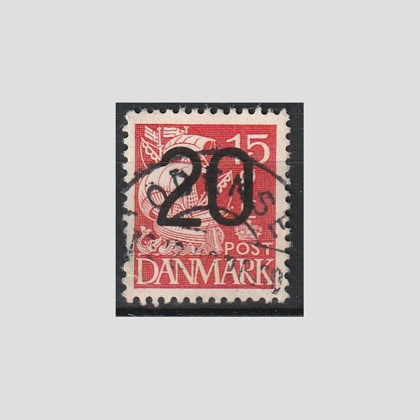 FRIMRKER DANMARK | 1940 - AFA 264 - 20/15 re rd Provisorier - Lux Stemplet "ODENSE"