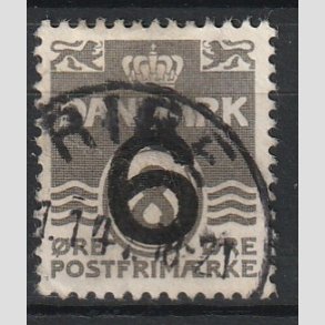FRIMRKER DANMARK | 1940 - AFA 262 - 6/8 re gr Provisorier - Lux Stemplet 