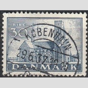 FRIM�RKER DANMARK | 1936 - AFA 233 - Reformationen 30 �re bl� - Lux Stemplet 
