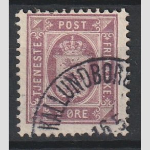 FRIMRKER DANMARK | 1896-1912 - AFA 4C - 3 re lilla - Lux Stemplet 