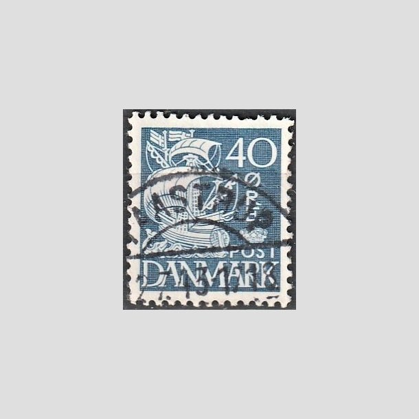 FRIMRKER DANMARK | 1940 - AFA 260 - Karavel 40 re bl Type II - Lux Stemplet "KAASTRUP"