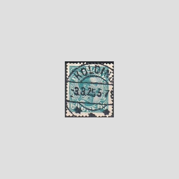 FRIMRKER DANMARK | 1921-22 - AFA 130 - Chr. X 60 re blgrn - Lux Stemplet "KOLDING"