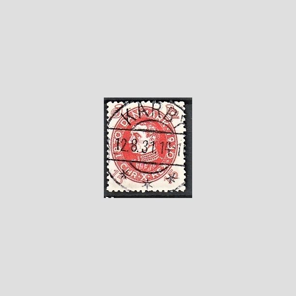 FRIMRKER DANMARK | 1930 - AFA 190 - Chr. X 60 r 15 re rd - Lux Stemplet "KARBY"