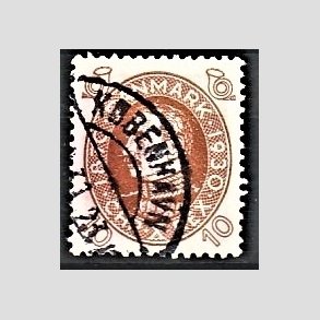 FRIMRKER DANMARK | 1930 - AFA 189 - Chr. X 60 r 10 re brun - Lux Stemplet 