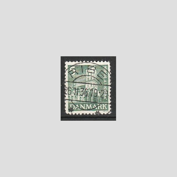 FRIMRKER DANMARK | 1936 - AFA 229 - Reformationen 5 re grn - Lux Stemplet "RIBE"