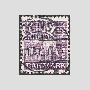 FRIM�RKER DANMARK | 1936 - AFA 230 - Reformationen 7 �re violet - Lux Stemplet 