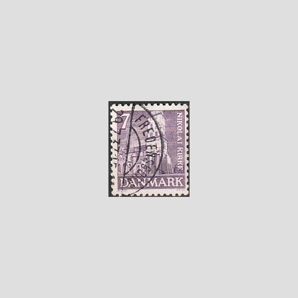 FRIMRKER DANMARK | 1936 - AFA 230 - Reformationen 7 re violet - Lux Stemplet "FREDENSBORG"