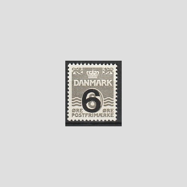 FRIMRKER DANMARK | 1940 - AFA 262a - 6/8 re type I (201) gr Provisorier - Postfrisk