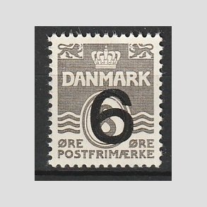 FRIMRKER DANMARK | 1940 - AFA 262a - 6/8 re type I (201) gr Provisorier - Postfrisk