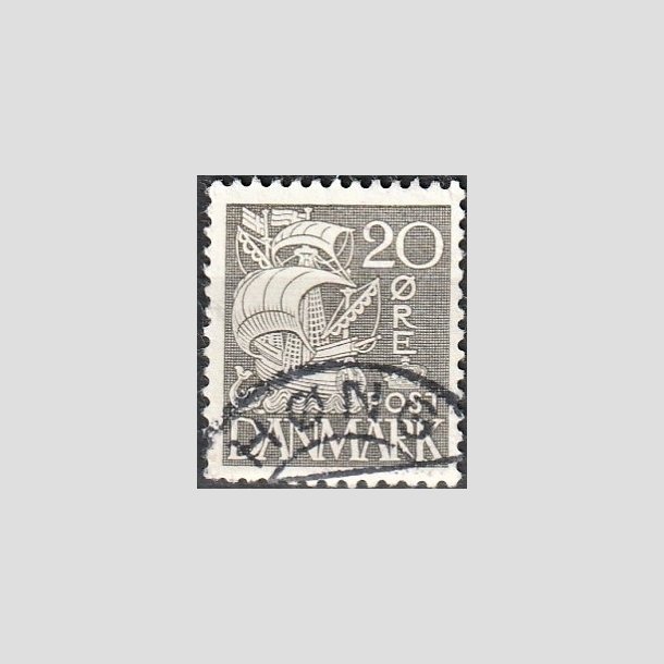 FRIMRKER DANMARK | 1933 - AFA 204 - Karavel 20 re gr Type I - Lux Stemplet "HNG"