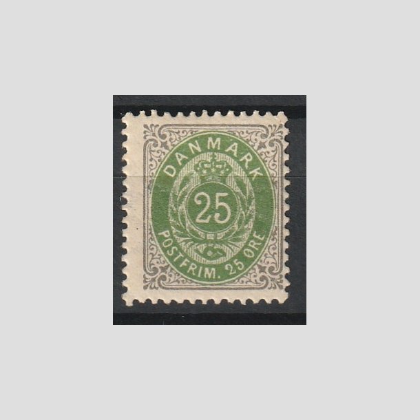 FRIMRKER DANMARK | 1895 - AFA 29B - 25 re gr/grn - Postfrisk