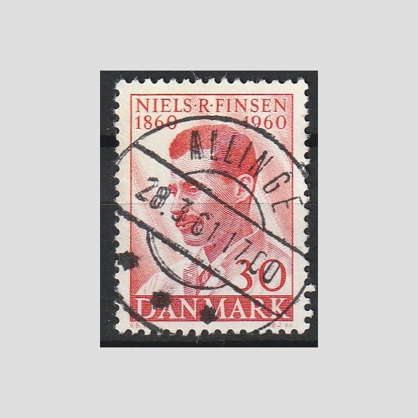 FRIMRKER DANMARK | 1960 - AFA 387 - Niels R. Finsen - 30 re rd - Pragt Stemplet Allinge