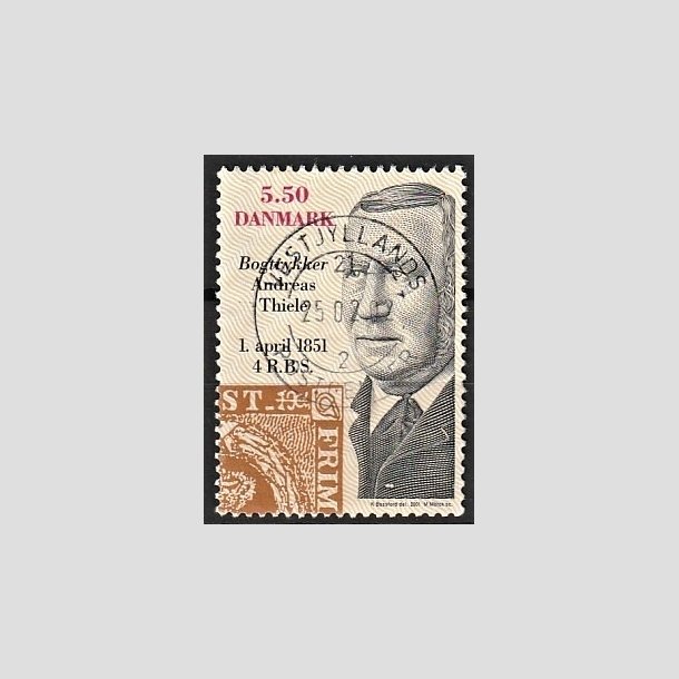 FRIMRKER DANMARK | 2001 - AFA 1277 - Frimrket 150 r - 5,50 Kr. flerfarvet - Pragt Stemplet