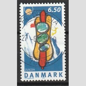 FRIM�RKER DANMARK | 2005 - AFA 1437 - Europam�rker - 6,50 Kr. Hotdog - Pragt Stemplet Fredericia