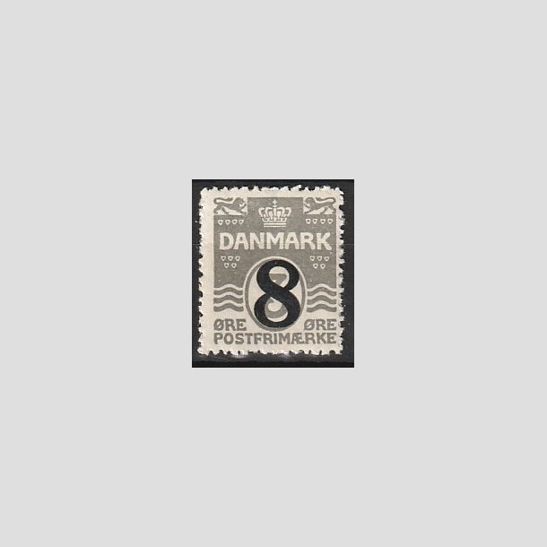 FRIMRKER DANMARK | 1921-22 - AFA 117 - 8/3 re gr provisorier - Postfrisk