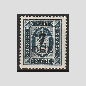 FRIMRKER DANMARK | 1926 - AFA 166 - 7/20 re mrkbl Provisorium - Postfrisk