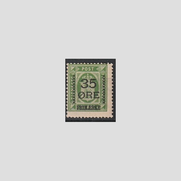 FRIMRKER DANMARK | 1912 - AFA 62 - 35/32 res Provisorium grn - Postfrisk