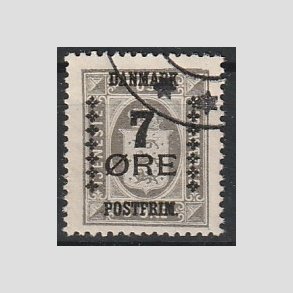 FRIMRKER DANMARK | 1926 - AFA 161 - 7/3 re gr Provisorium - Stemplet