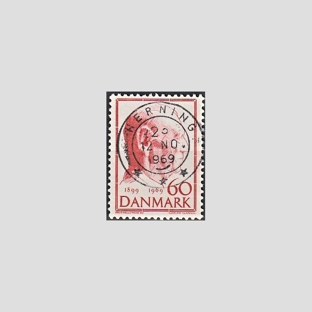 FRIMRKER DANMARK | 1969 - AFA 481 - Fredrik IX 70 r - 60 re rd - Pragt Stemplet