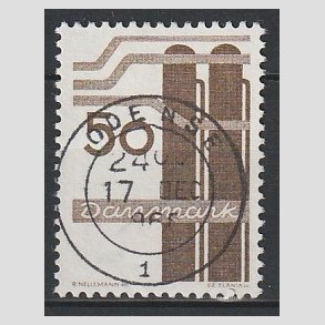 FRIM�RKER DANMARK | 1968 - AFA 474 - Danmarks industri - 50 �re brun - Pragt Stemplet