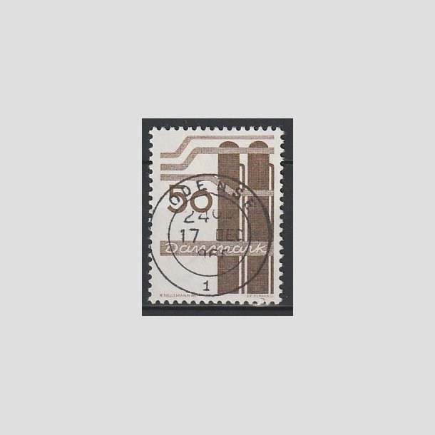 FRIMRKER DANMARK | 1968 - AFA 474 - Danmarks industri - 50 re brun - Pragt Stemplet