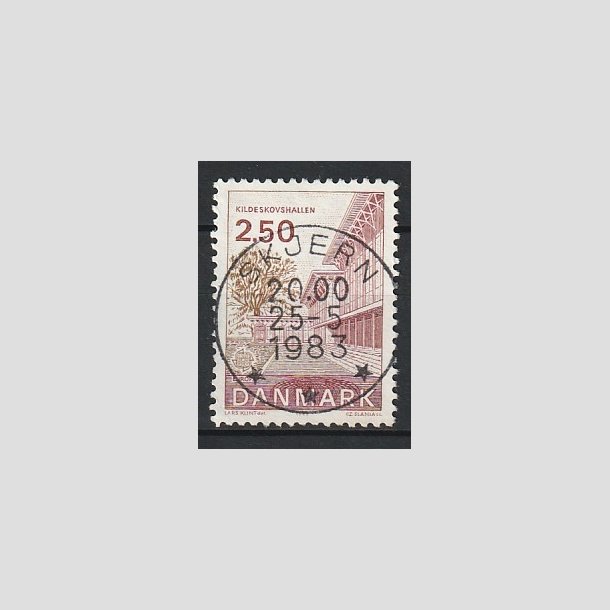 FRIMRKER DANMARK | 1983 - AFA 778 - EU Bygningskunst - 2,50 Kr. rd/rdbrun - Pragt Stemplet