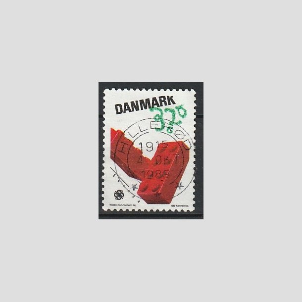 FRIMRKER DANMARK | 1989 - AFA 938 - Legetj/spil for brn - 3,20 Kr. flerfarvet - Pragt Stemplet