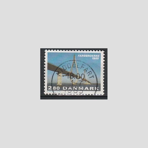 FRIMRKER DANMARK | 1985 - AFA 833 - Farbroerne - 2,80 Kr. flerfarvet - Pragt Stemplet